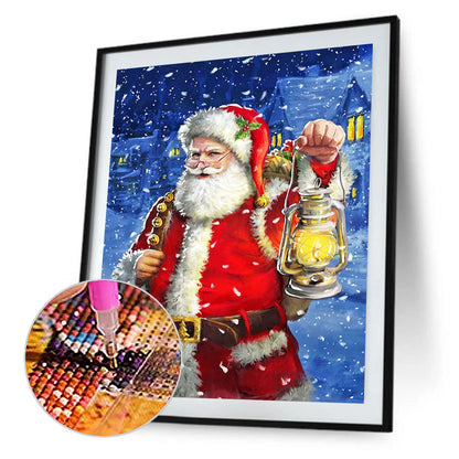 Santa Claus - Full Round Drill Diamond Painting 30*40CM