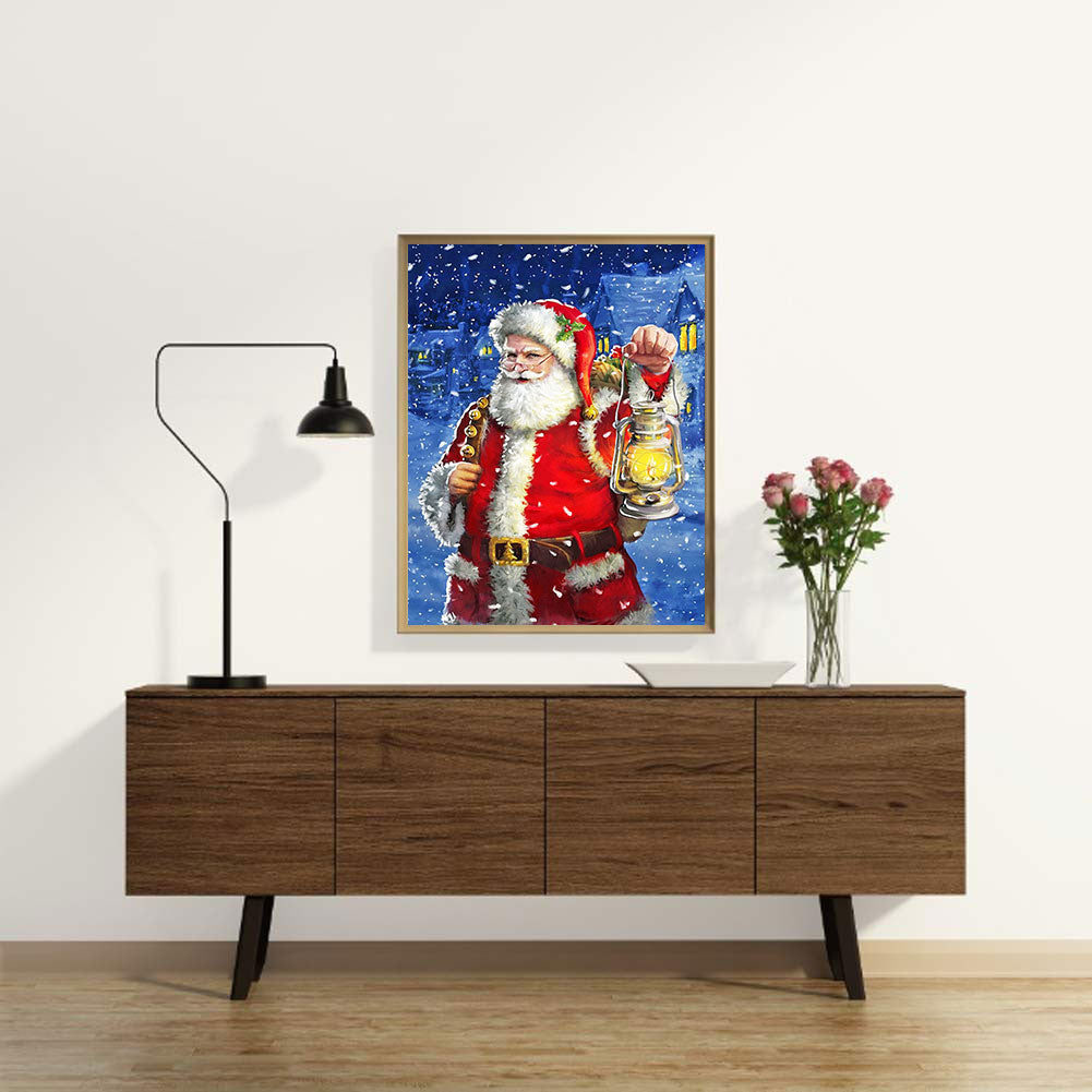 Santa Claus - Full Round Drill Diamond Painting 30*40CM