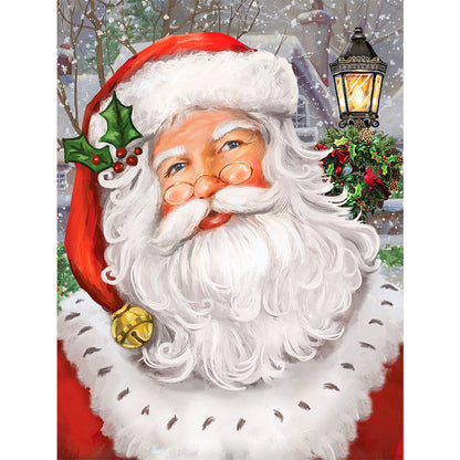 Santa Claus - Full Round Drill Diamond Painting 30*40CM