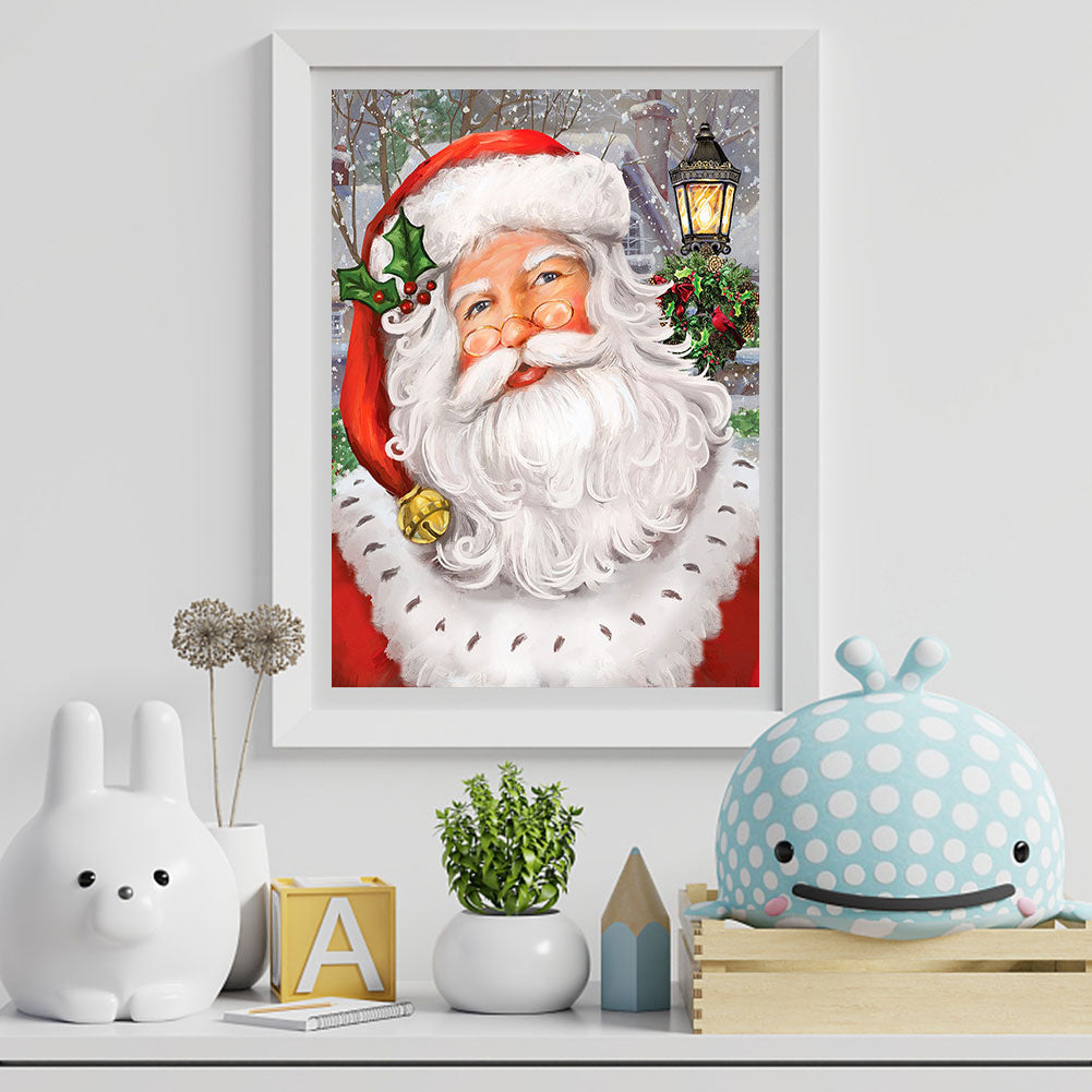 Santa Claus - Full Round Drill Diamond Painting 30*40CM