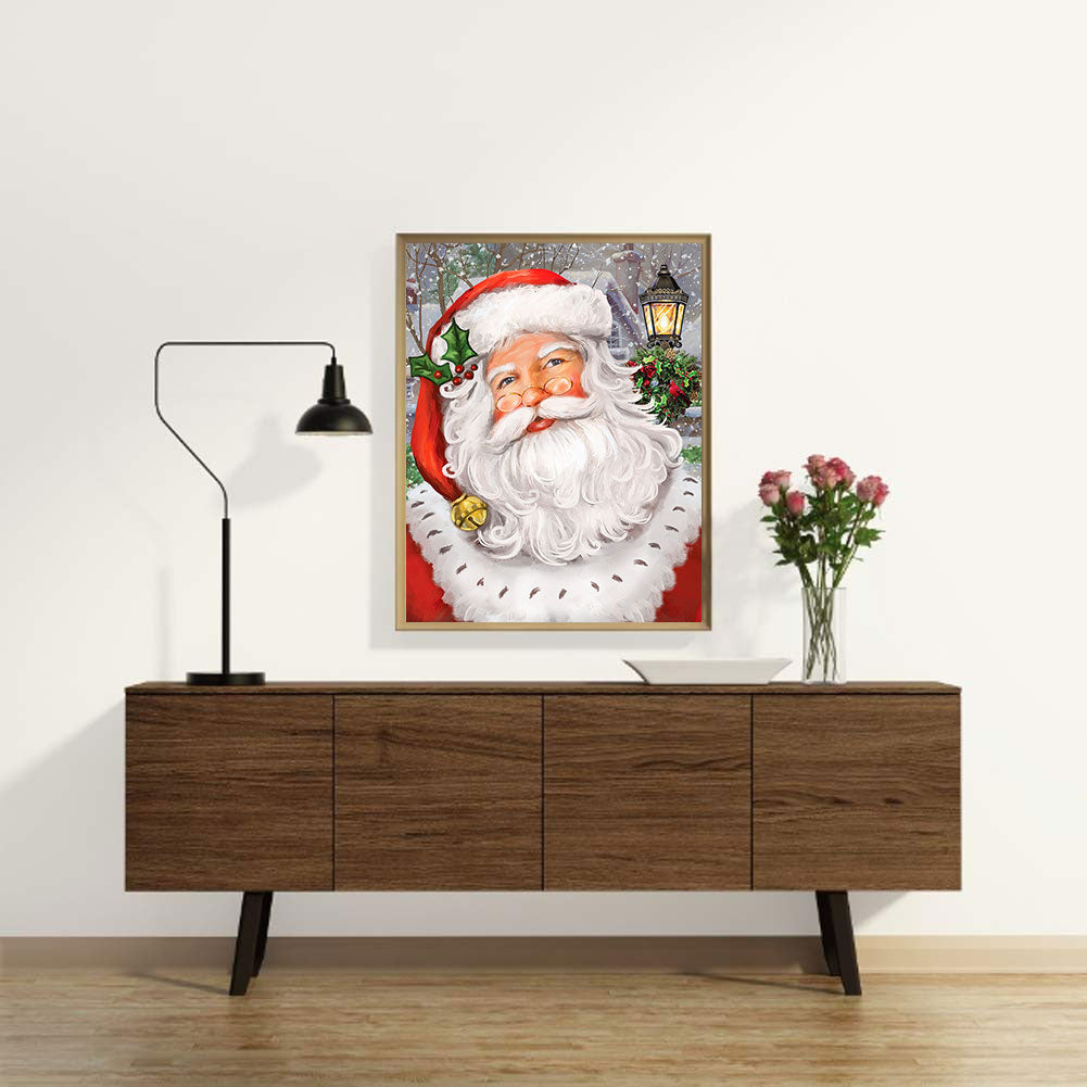 Santa Claus - Full Round Drill Diamond Painting 30*40CM