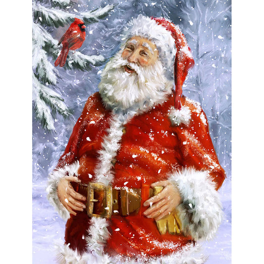 Santa Claus - Full Round Drill Diamond Painting 30*40CM