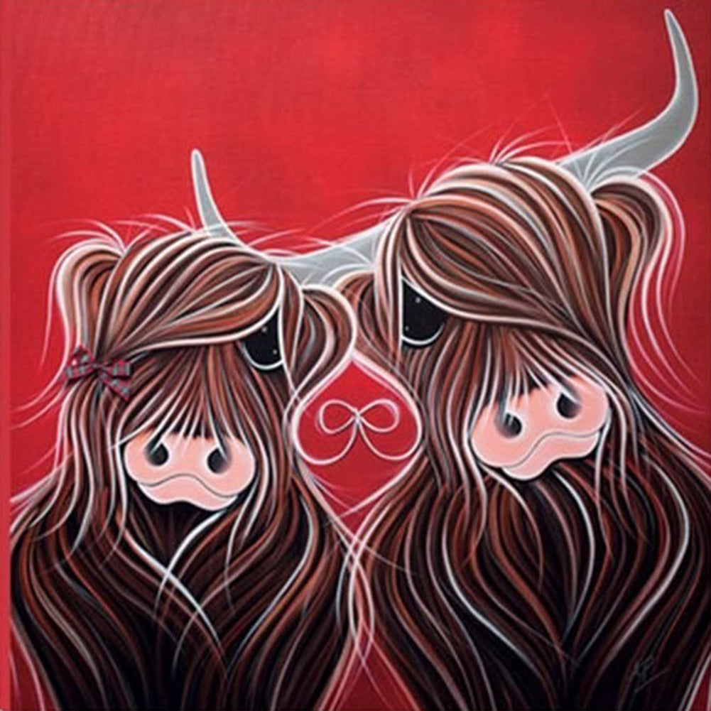 Yak - Full Square Drill Diamond Painting 40*40CM