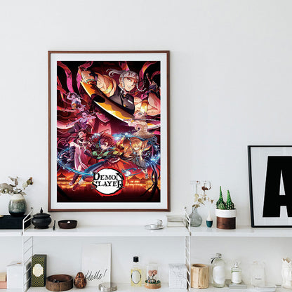 Ghost Killing Blade Poster - Full Round Drill Diamond Painting 40*50CM