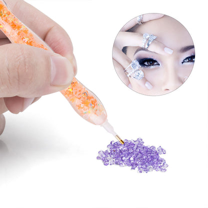 DIY Diamond Painting Drill Pen Art Crafts Resin Pen Luminous Effect Drawing Tool