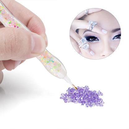 DIY Diamond Painting Drill Pen Art Crafts Resin Pen Luminous Effect Drawing Tool