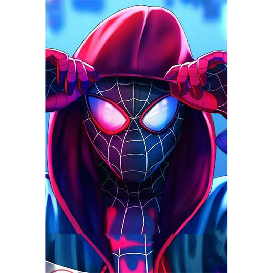 Spiderman - Full Round Drill Diamond Painting 30*40CM