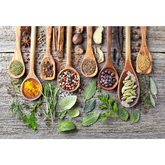Kitchen Herbs And Spices - Full Round Drill Diamond Painting 60*40CM
