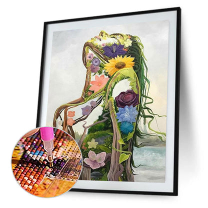Plant Stack - Full Round Drill Diamond Painting 30*40CM