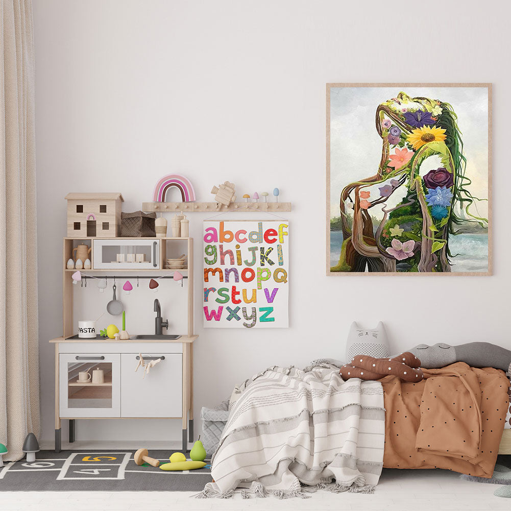 Plant Stack - Full Round Drill Diamond Painting 30*40CM