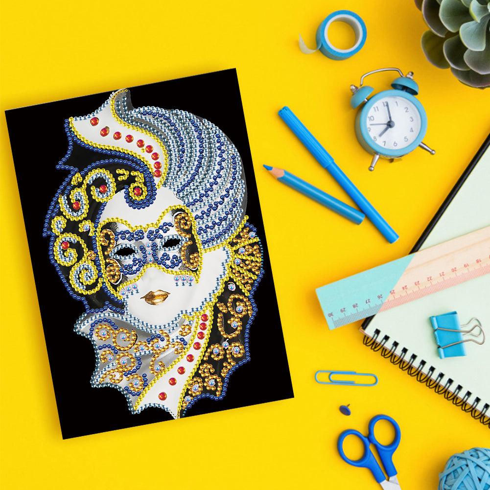 Special Shaped Partial Drill Diamond Diary Book Rhinestone DIY Art for Kids Gift