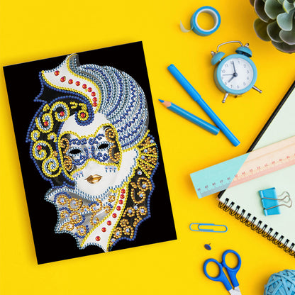 Special Shaped Partial Drill Diamond Diary Book Rhinestone DIY Art for Kids Gift