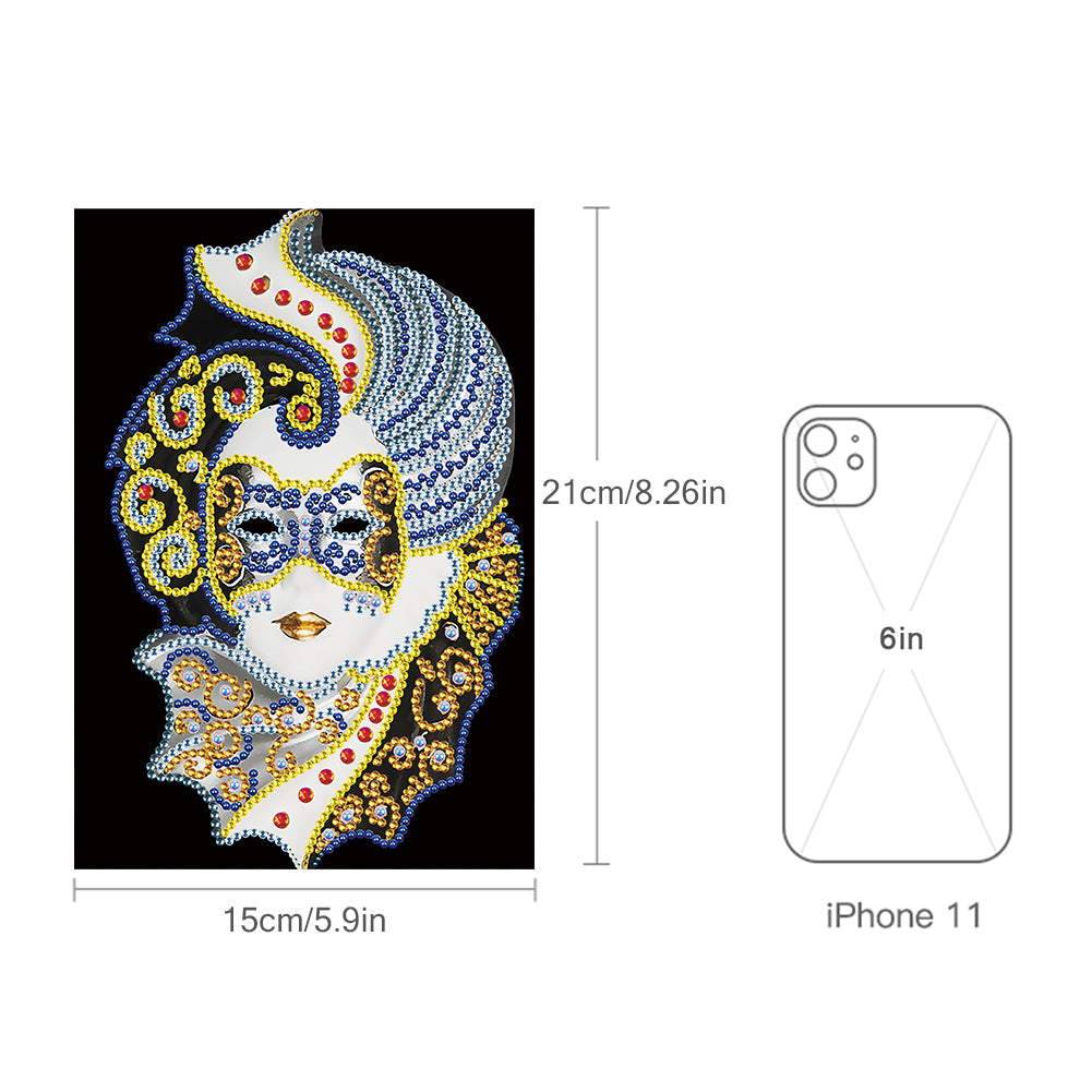 Special Shaped Partial Drill Diamond Diary Book Rhinestone DIY Art for Kids Gift