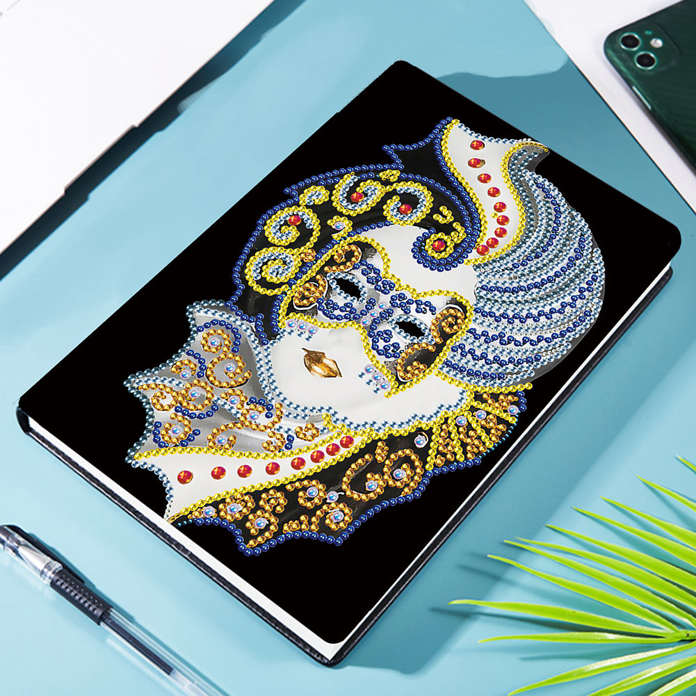 Special Shaped Partial Drill Diamond Diary Book Rhinestone DIY Art for Kids Gift