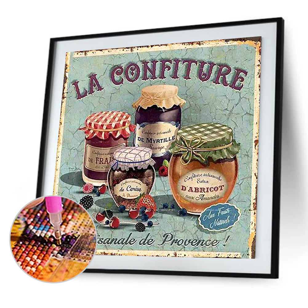 Jam - Full Square Drill Diamond Painting 30*30CM