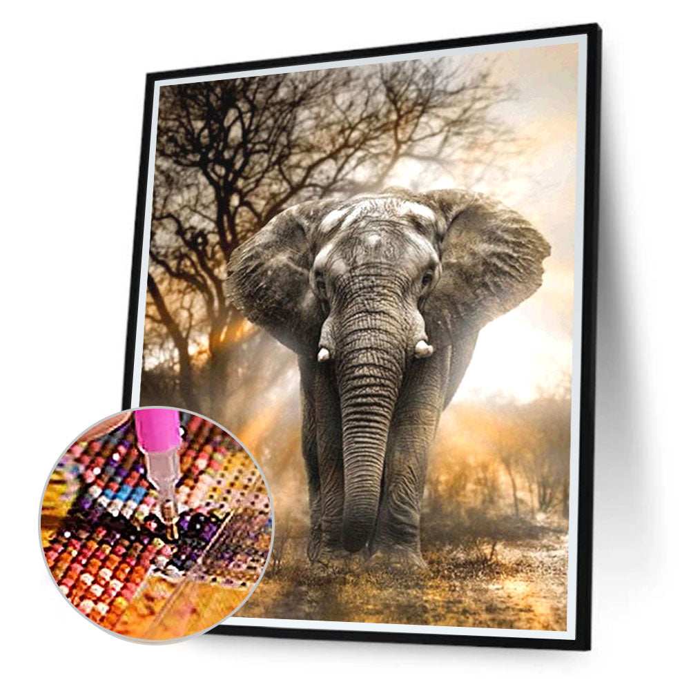 Elephant - Full Square Drill Diamond Painting 40*50CM