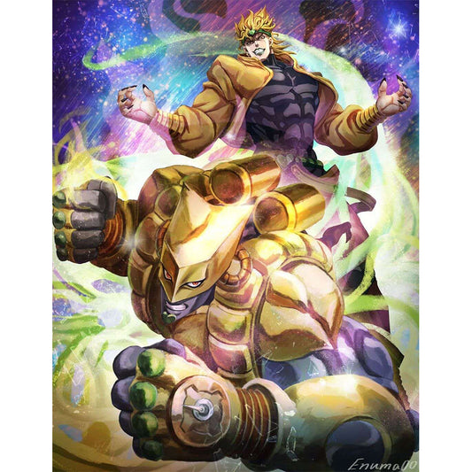 Jojo'S Bizarre Adventure - Full Square Drill Diamond Painting 40*50CM