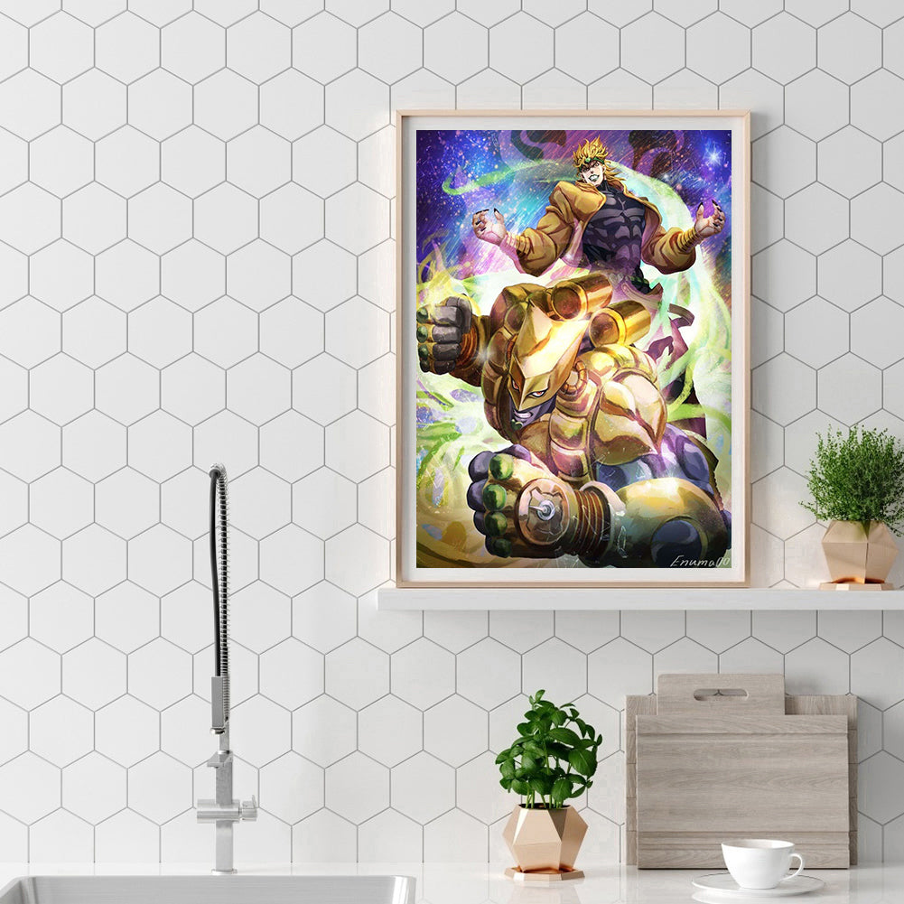 Jojo'S Bizarre Adventure - Full Square Drill Diamond Painting 40*50CM