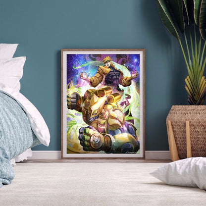 Jojo'S Bizarre Adventure - Full Square Drill Diamond Painting 40*50CM