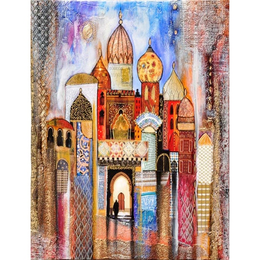 Castle - Full Square Drill Diamond Painting 65*85CM