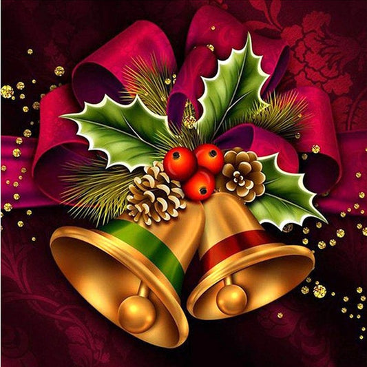 Christmas Bell - Full Round Drill Diamond Painting 50*50CM