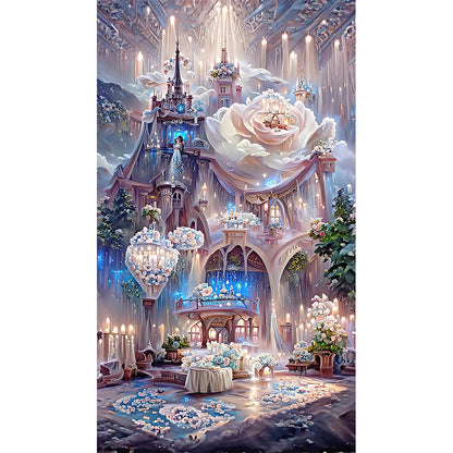 Rose Manor - Full Round Drill Diamond Painting 40*70CM