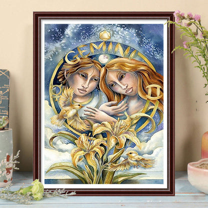 Twelve Constellations - Full Round Drill Diamond Painting 30*40CM