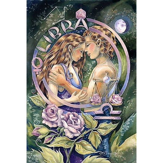 Twelve Constellations - Full Round Drill Diamond Painting 30*40CM
