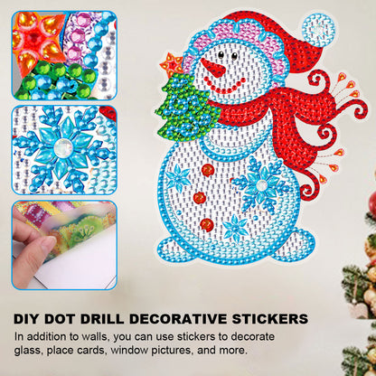 DIY Diamond Mosaic Sticker Art Crafts 5D Diamond Sticker Creative for Kids Gifts