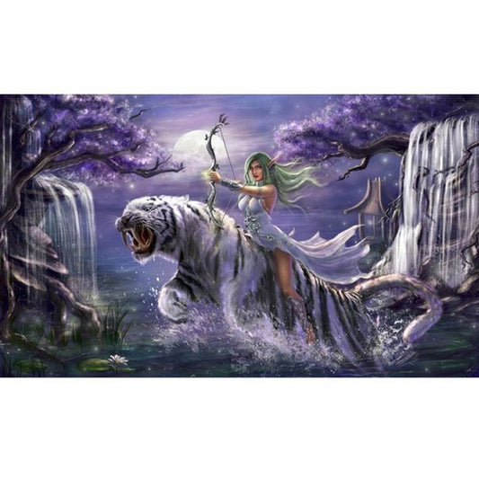 Beauty And The Beast - Full Round Drill Diamond Painting 60*40CM