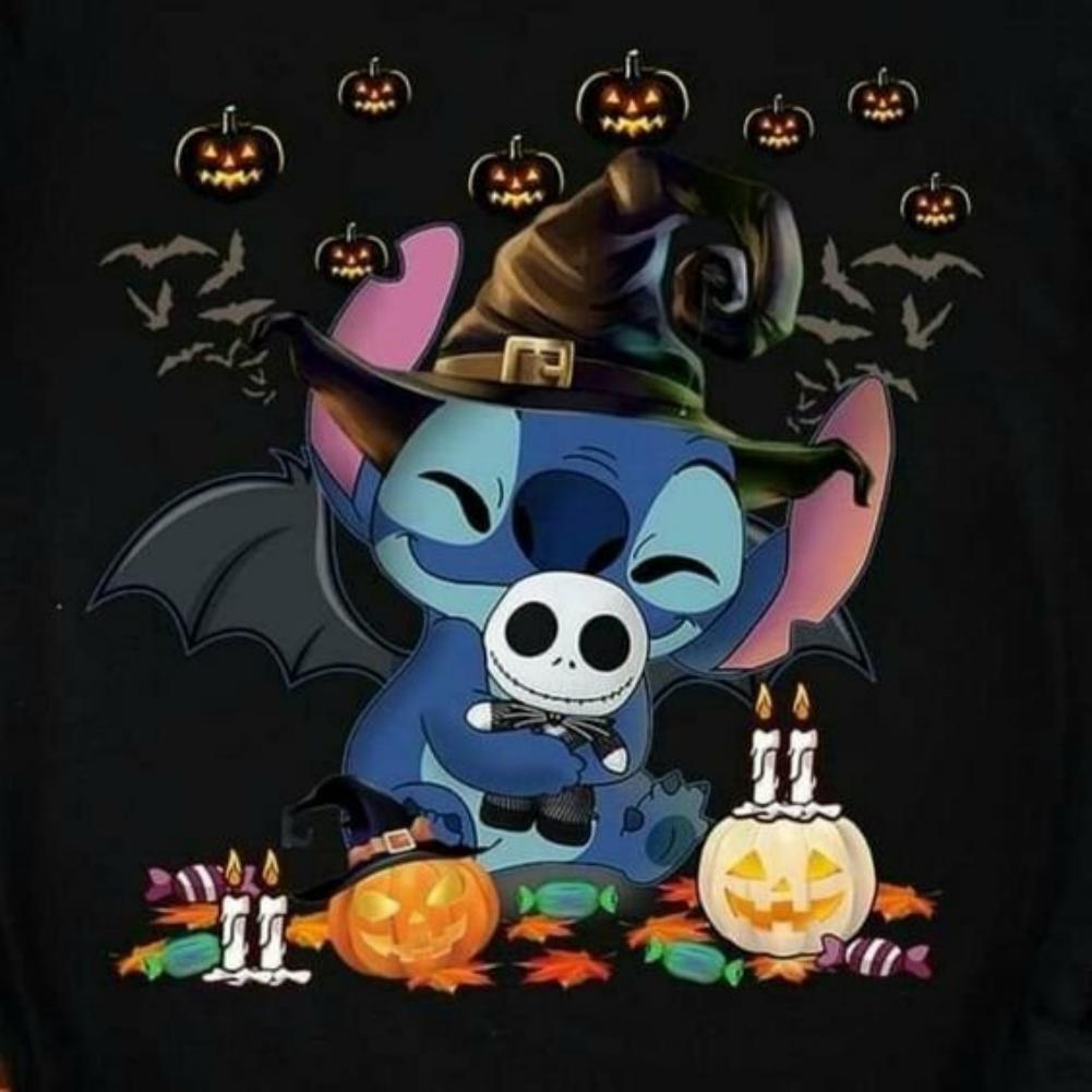 Halloween Stud - Full Round Drill Diamond Painting 30*30CM