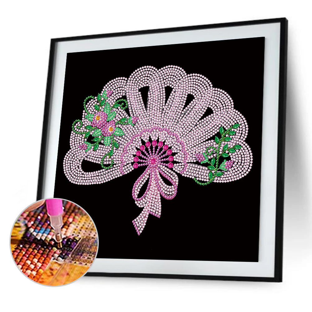 Line Art 30*30CM(Canvas) Special Shaped Drill Diamond Painting