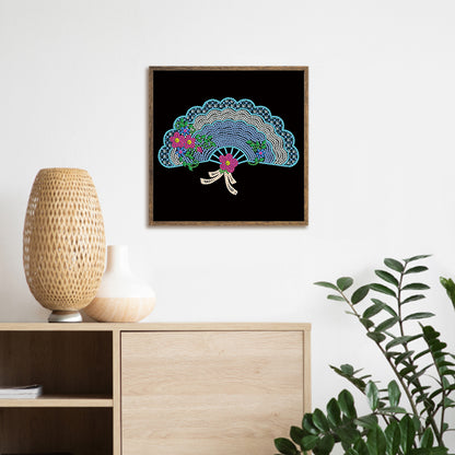 Line Art 30*30CM(Canvas) Special Shaped Drill Diamond Painting