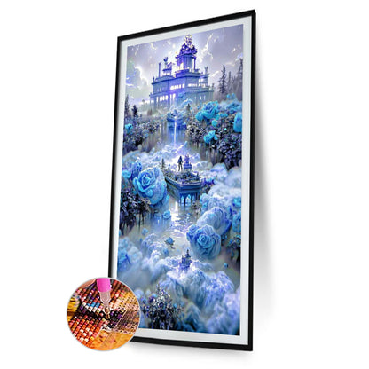 Rose Manor 40*70CM(Canvas) Full Square Drill Diamond Painting