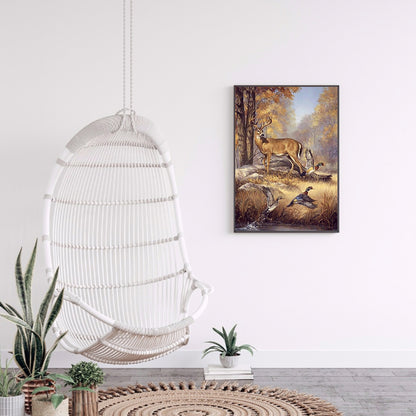 Antelope 50*60CM(Canvas) Full Square Drill Diamond Painting