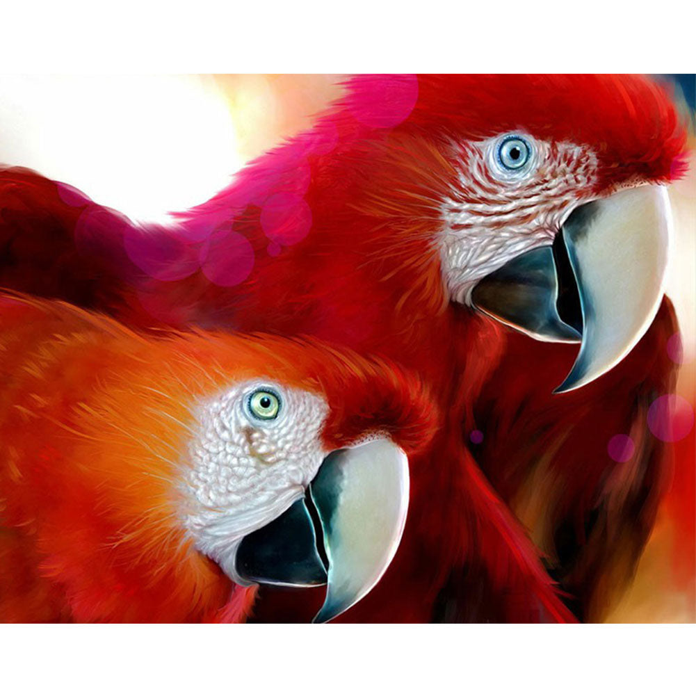 Parrot - Full Square Drill Diamond Painting 40*30CM