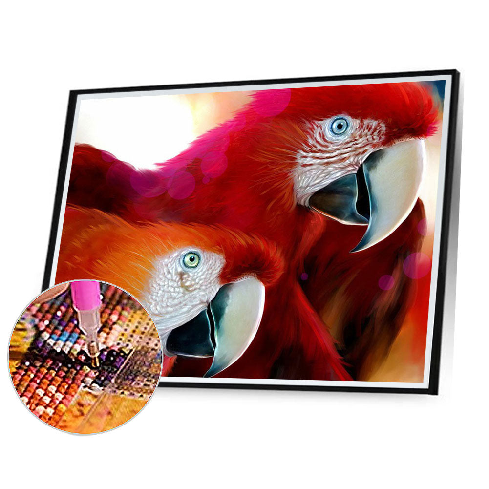 Parrot - Full Square Drill Diamond Painting 40*30CM