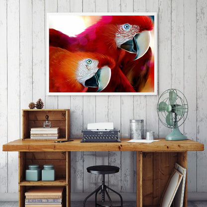 Parrot - Full Square Drill Diamond Painting 40*30CM