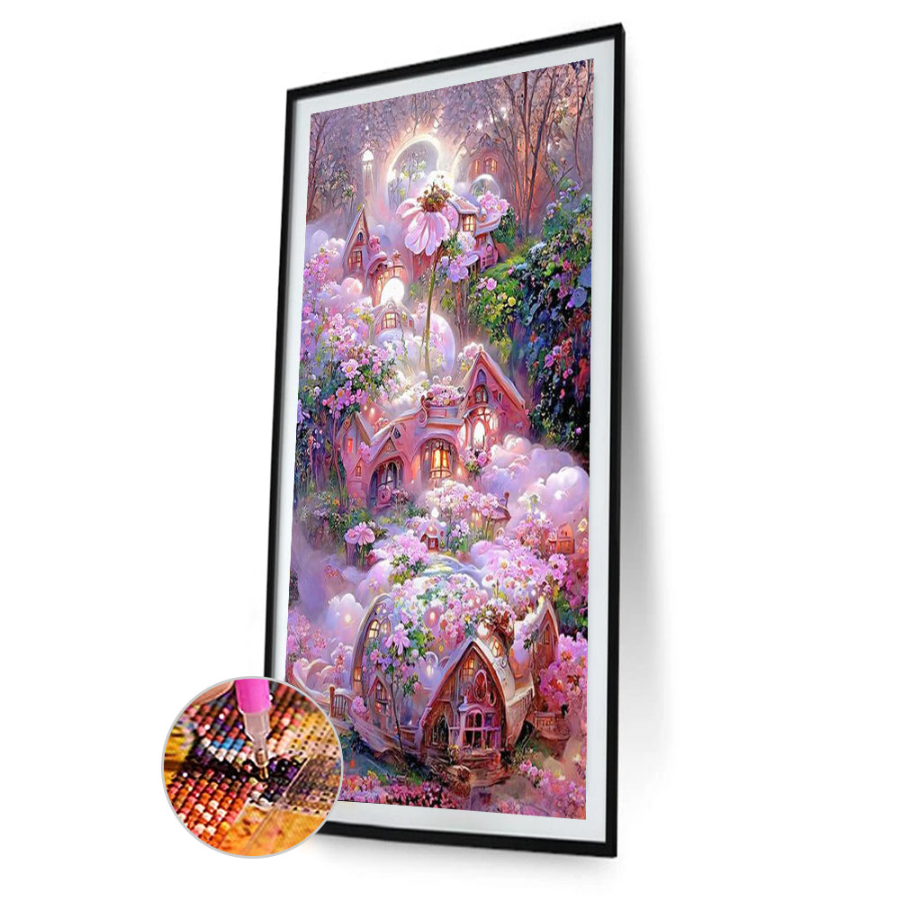 Daisy Manor - Full Round Drill Diamond Painting 40*70CM