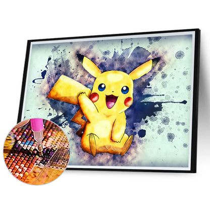 Pikachu - Full Square Drill Diamond Painting 40*30CM