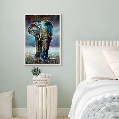 Elephant - Full Round Drill Diamond Painting 50*60CM