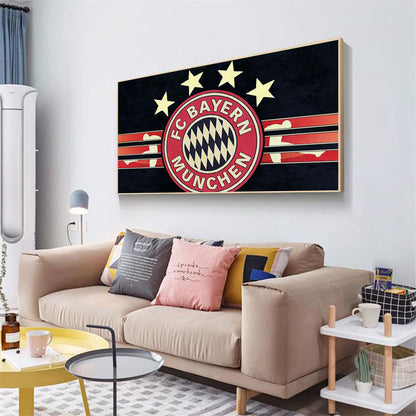 Bayern Munich Football Club Logo - Full Round Drill Diamond Painting 70*40CM