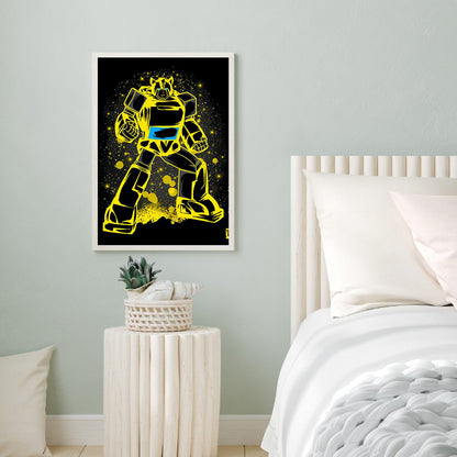 Bumblebee - Full Round Drill Diamond Painting 40*50CM
