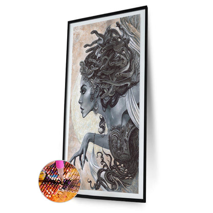 Femme Fatale - Full Round Drill Diamond Painting 35*55CM