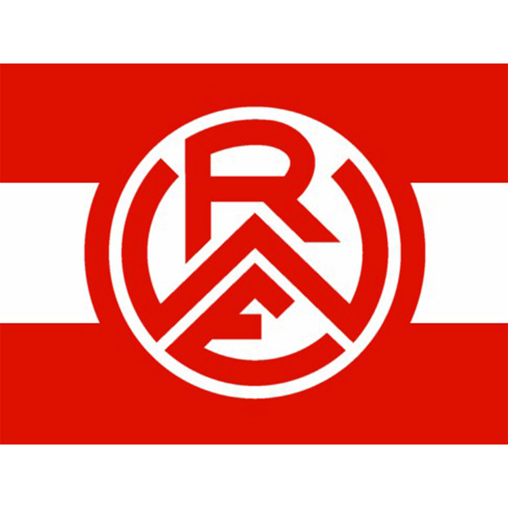 Red And White Essen Football Team Logo - Full Round Drill Diamond Painting 40*30CM