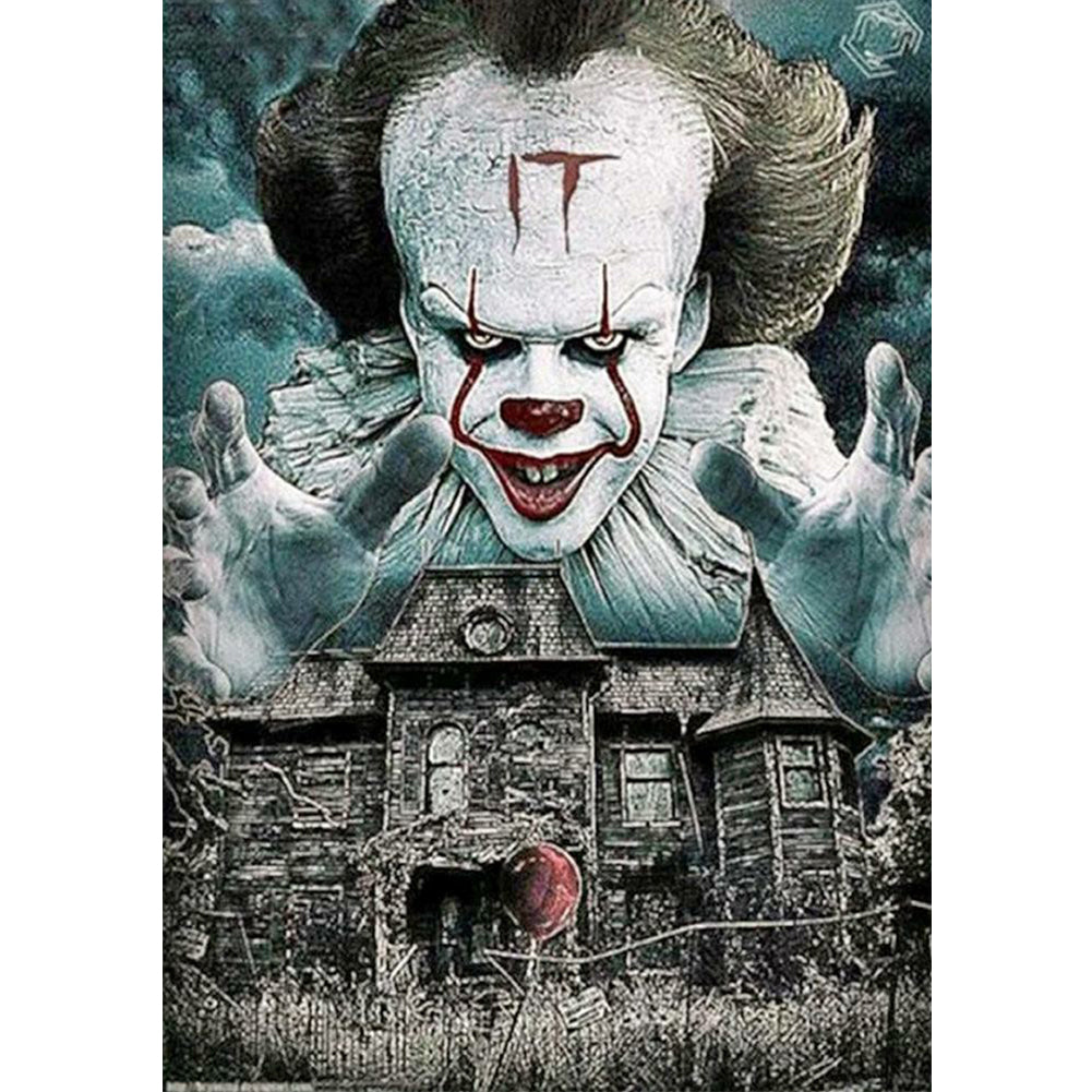 Clown - Full Round Drill Diamond Painting 40*50CM