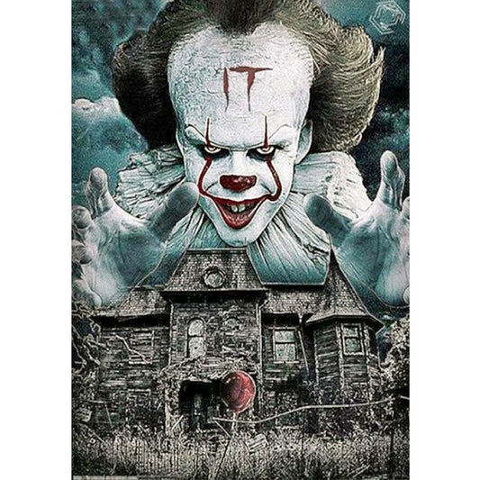 Clown - Full Round Drill Diamond Painting 40*50CM