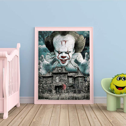 Clown - Full Round Drill Diamond Painting 40*50CM