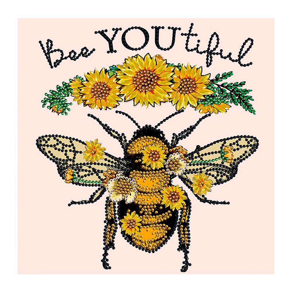 Bee - Special Shaped Drill Diamond Painting 30*30CM
