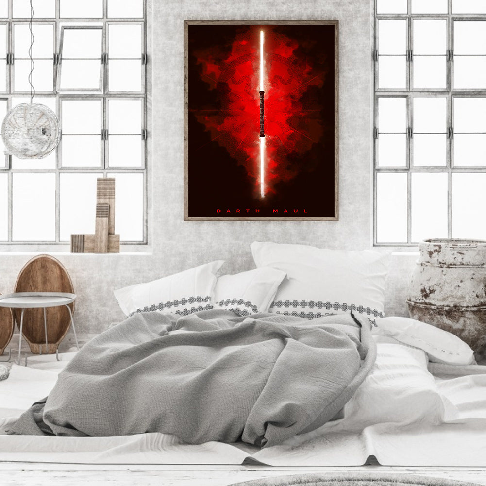 Star Wars - Full Round Drill Diamond Painting 30*40CM